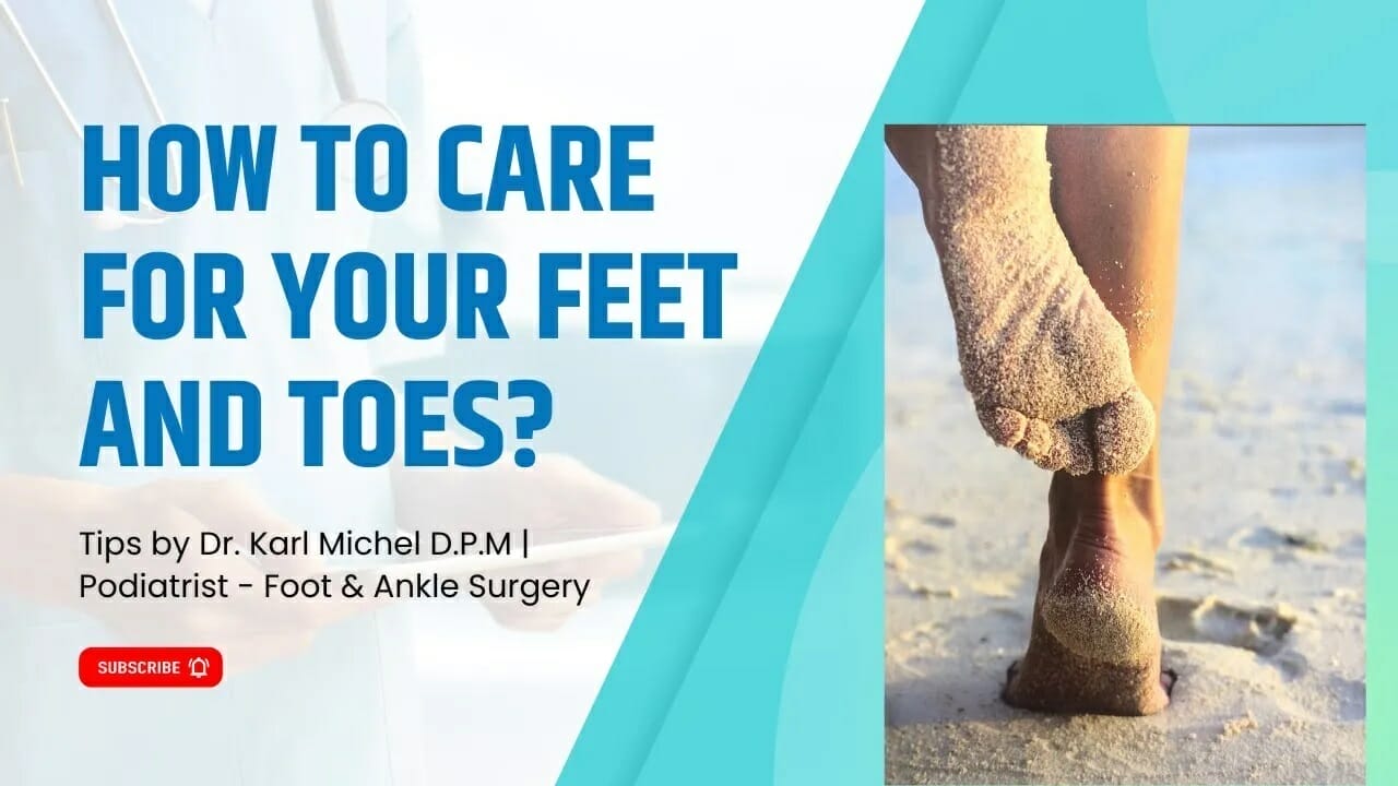 how to care for your feet and toes
